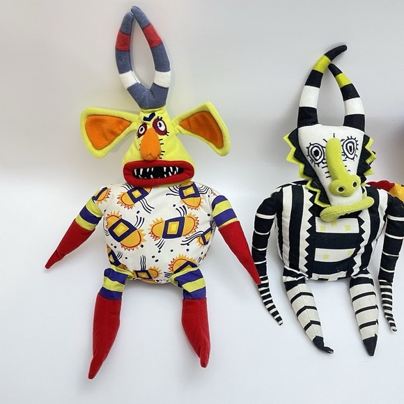 The Lion King The Broadway Musical Beanbag Plushes Lot Of 3 Tricksters 1, 4, 5 - Picture 2 of 12